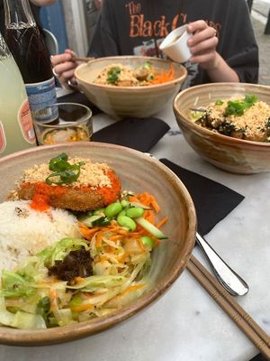 The rice dishes were a little blend... at Liu Lin in Brussels