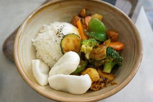 kung bao wok at Liu Lin in Brussels