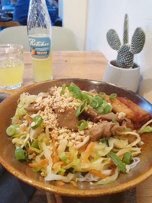 Noodle bowl at Liu Lin in Brussels