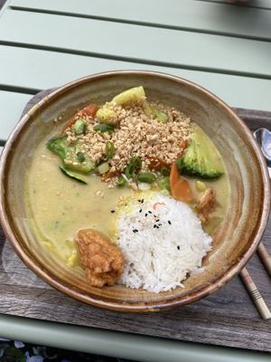 Coconut curry  at Liu Lin in Brussels