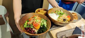 Plates choices at Liu Lin in Brussels