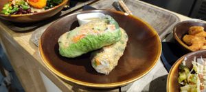 Spring rolls at Liu Lin in Brussels