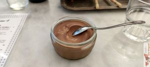 Chocolate mousse at Liu Lin in Brussels