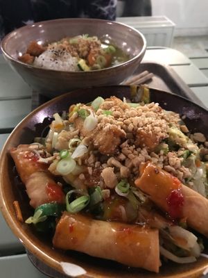 Lin's Rice Noodle Bowl at Liu Lin in Brussels