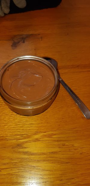 Chocolate mousse at Liu Lin in Brussels