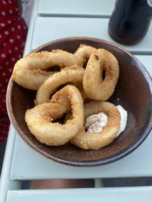 Calamari!!!  at Liu Lin in Brussels