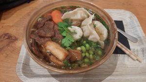 "Joyful taiwan" dish at Liu Lin in Brussels