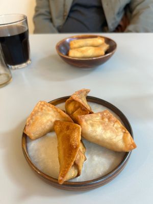 Wantons were really the only good thing we gor at Liu Lin in Brussels