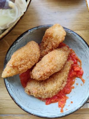 Calamars at Liu Lin in Brussels