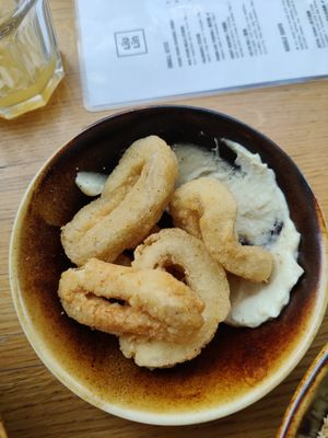 Calamars at Liu Lin in Brussels