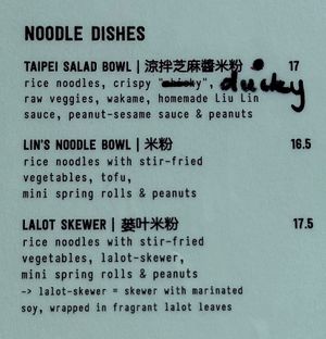   at Liu Lin in Brussels