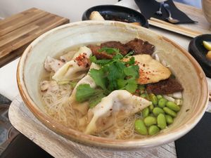 Lucky BBQ soup bowl at Liu Lin in Brussels