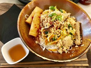 Lui Lin noodle bowl at Liu Lin in Brussels