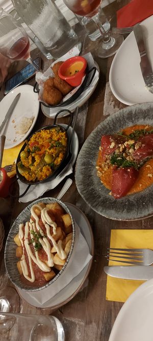 Vegan tapas selection at Ole Ole in Lincoln