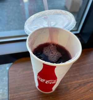 agua de jamaica   at El Nopal in Everett