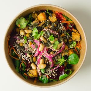 moscow mule at Rå Bowls & Juices in Groningen