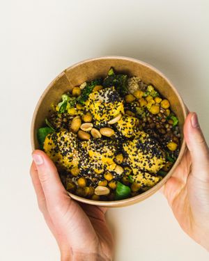 we do take-away. and we love you, even if we can't be friends. because we love the cause! at Rå Bowls & Juices in Groningen