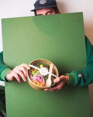 how to take pictures diy. at Rå Bowls & Juices in Groningen