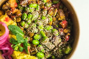 look closely at this beauty! at Rå Bowls & Juices in Groningen