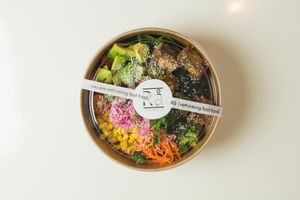 packaged godly. at Rå Bowls & Juices in Groningen