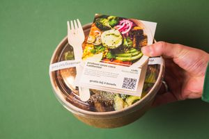 easy for take away. at Rå Bowls & Juices in Groningen