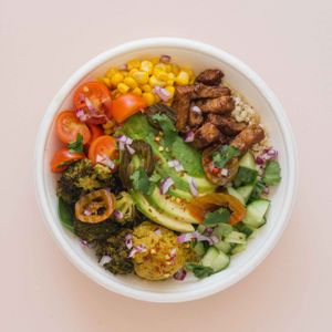 Our champ: The Spicy Mexicana!  at Rå Bowls & Juices in Groningen