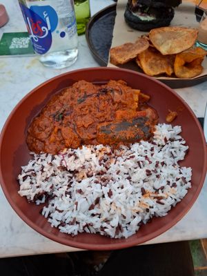 Mafe végétarien at Black Chich  in Marrakech