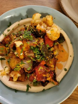 Hummus at Naranj in Marrakech