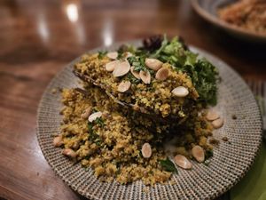 Aubergine dish at Naranj in Marrakech