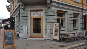 Exterior at Burgermeister Escherwyss in Zurich