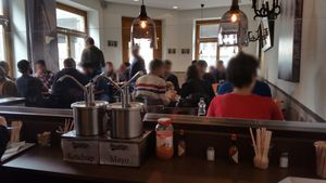 Interior at Burgermeister Escherwyss in Zurich