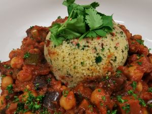 Moroccan Tagine at Sweet Pepper Cafe in Barrow-in-furness