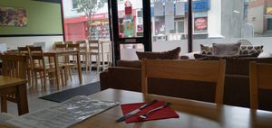 Inside at Sweet Pepper Cafe in Barrow-in-furness