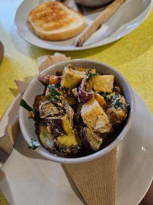 Salad at DP1 Cafe in Greymouth