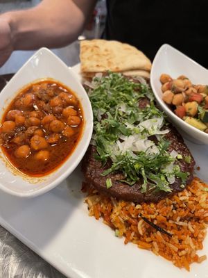 Vegan kabob    at Cilantro Indian Cafe in Cary
