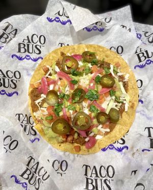 Toastada at Taco Bus in Orlando