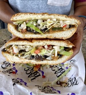 Special sandwich  at Taco Bus in Orlando