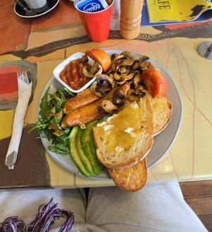 Vegan brekkie at Altitude Delicatessen in Blackheath