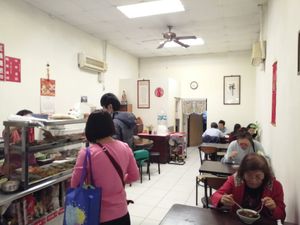 A cute little eatery at LìShēng SùShí 利生素食 in Taipei