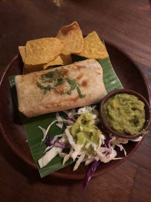 Jackfruit burrito size M  at The Mexican in Town in 