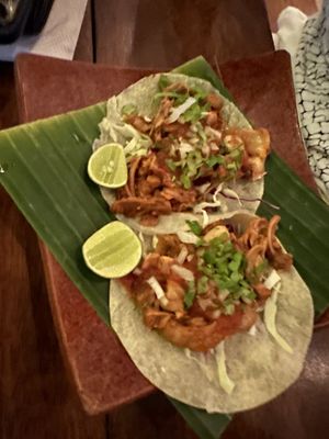 Jackfruit tacco  at The Mexican in Town in 