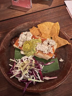 Vegan wet burrito   at The Mexican in Town in 