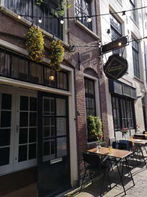 Sunny day at BG at Wijnbar Goeswijn in Leiden