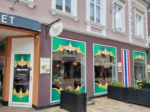 Front (entrance at other side) at Mie's Thai in Vejle