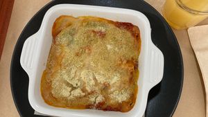 Lasagne  at Hokkaido in Portalegre