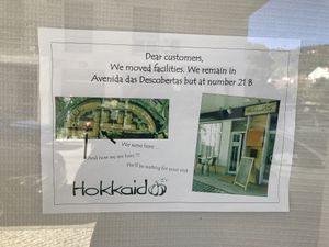 Change of address at Hokkaido in Portalegre