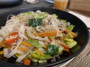 Chop Suey of vegetables  at Hokkaido in Portalegre
