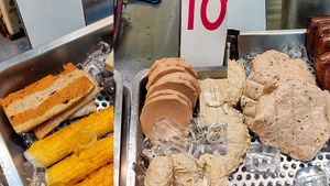 These 3 types of mock meat are not vegan at Shèng Lín SùShí in Kaohsiung