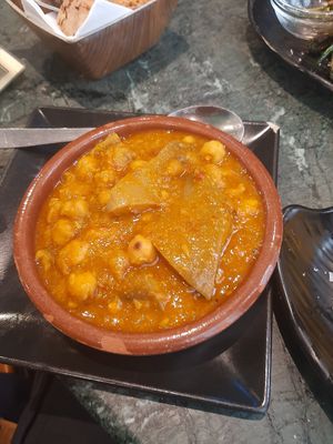 Callos veganos at The Breen's Tavern in A Coruna