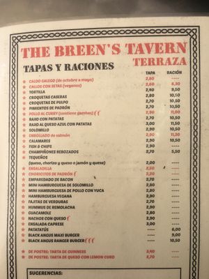 🤟🏼 at The Breen's Tavern in A Coruna